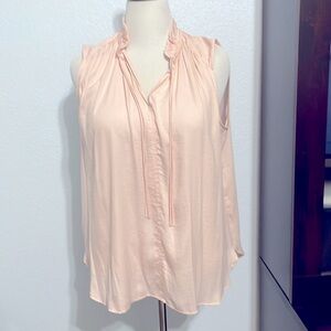 Loft light pink flowy blouse